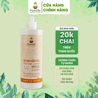 Nước Tẩy Bồn Cầu Fuwa3e Hữu Cơ Diệt Khuẩn Với Tinh Chất Khuynh Diệp 500ml