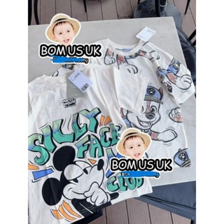 Áo phông cotton cộc tay cổ tròn họa tiết chó cứu hộ paw patrol cho bé trai bé gái mickey áo thun trẻ em mùa hè