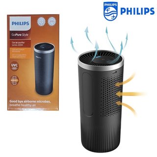 Máy khử mùi, lọc không khí dạng cốc trên xe ô tô Philips S3601 bộ lọc SaniFiler Plus - 1 Năm BH.