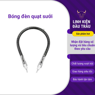 Bóng đèn quạt sưởi chữ U 900W 1200W cao cấp sợi cacbon sợi vonfram Linh kiện đầu trâu