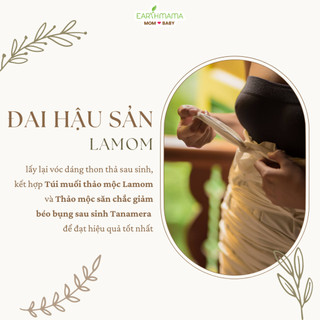 [EARTHMAMA] Đai Quấn Bụng Hậu Sản Hỗ Trợ Giảm Cân Sau Sinh Hiệu Quả LAMOM