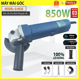 [ CHÍNH HÃNG ] máy cắt mài lưỡi 100mm dùng gia đình 9525. Máy mài cầm tay. Máy mài mini