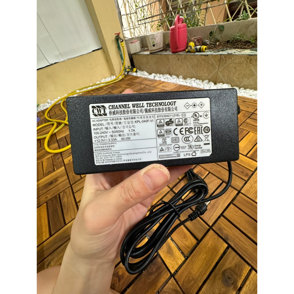 Dây nguồn CWT 12V 3.33A Bảo Hành 12 Tháng