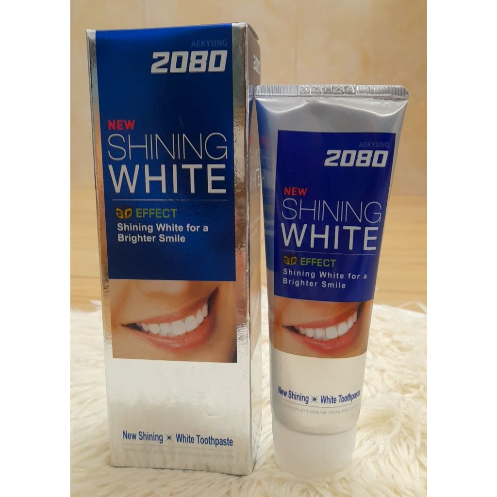 Kem Đánh Răng Aekyung 2080 Shining White (100g)