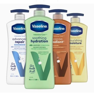 Sữa dưỡng thể VASELINE nhiều mùi ( 600ml ) - Hàng nhập Mỹ.