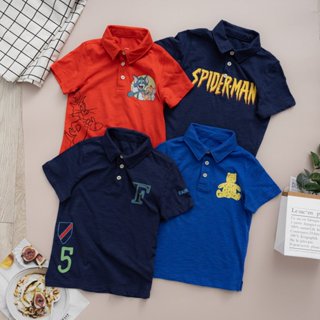 Áo Thun Có Cổ Cho Bé, Áo thun Polo Bé Trai size 10kg - 50kg tay ngắn chất vải cotton xược mềm mịn co giãn thoáng mát PLT