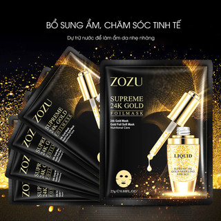 Mặt nạ tinh chất dưỡng da tinh chất dưỡng ẩm dưỡng trắng ZOZU, mặt nạ săn chắc đẹp da làm sáng da dịu nhẹ 25g