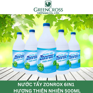 Nước tẩy đa năng khử mùi chuyên dụng zonrox javel 6in1 500ml
