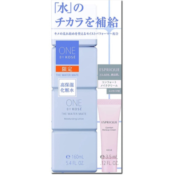 Bộ (gồm 02)sản phẩm giới hạn KOSE Kose ONE BY KOSE The Water Mate (Nước hoa hồng dưỡng ẩm cao)