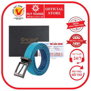 Thắt lưng nữ huy hoàng 2,5p màu xanh hp5108