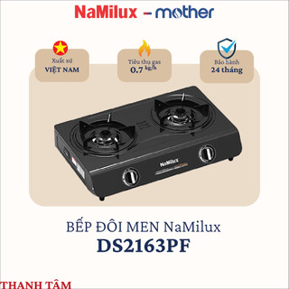 Bếp gas đôi namilux 6 tấc ds2163apf