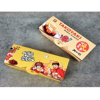 Hộp đựng bánh takoyaki 10v- 100 hộp