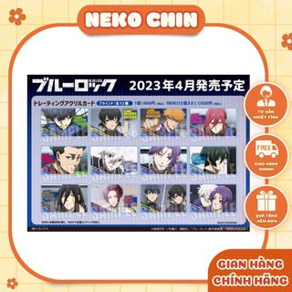 Frame card/ thẻ nhựa Bluelock nhân phẩm