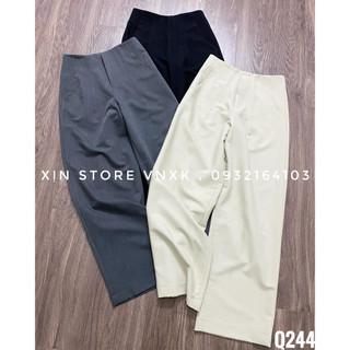 Quần tây nữ Xịn Store quần tây suông khoá chìm Q244