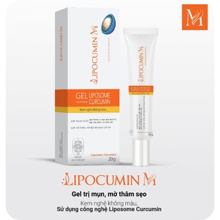 Kem chấm mụn, mờ thâm sẹo - lipocumin m. hiệu quả sau 3-5 ngày