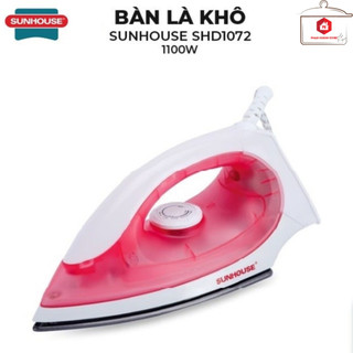 Bàn Ủi Khô Sunhouse SHD1072 Bảo Hành 12 Tháng