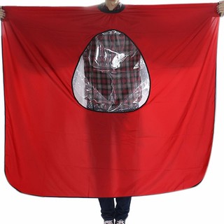 Khăn cắt tóc bóng kính màu đen
