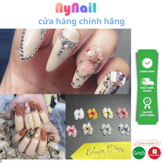 Hoa Bột nail “ sét 10 bông cúc đá vẽ”