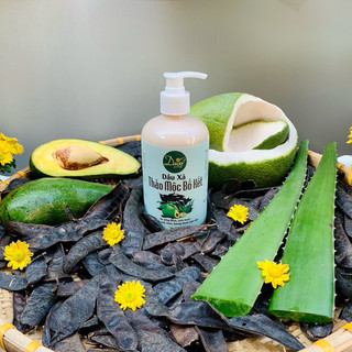 Dầu xả thảo mộc bồ kết Daisy Garden giúp tóc suông mượt, giảm chẻ ngọn và phục hồi tóc hư tổn