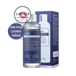 [CTY - TEM PHỤ] Nước hoa hồng không mùi Klairs Supple Preparation Unscented Toner / Supple Preparation Facial Toner 180m