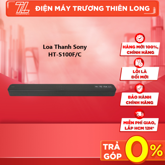 HT-S100F/C - Loa Thanh Sony HT-S100F 120W - Bảo Hành Chính Hãng - Giao Hàng Toàn Quốc