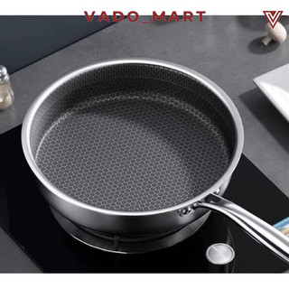 Chảo chống dính vân tổ ong sâu lòng 32cm,chảo ong đáy bằng size 28cm