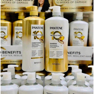 🌻🌼 CẶP DẦU GỘI XẢ PANTENE The Multi-Tasker 10 IN 1 từ MỸ — Giữ ẩm, bền màu, mềm mượt, sáng bóng