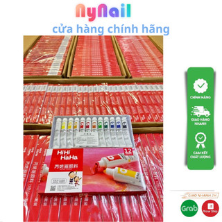 bột vẽ 3D “sét 12 màu 12 tuýp “