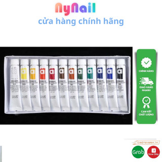 bột vẽ 3D “sét 12 màu 12 tuýp “