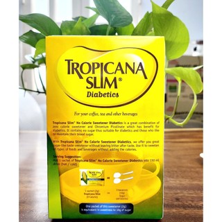 Đường bắp ăn kiêng tropicana slim diabetic no calories - indonesia