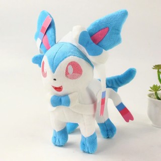 Gấu bông pokemon eevee sylveon shiny hệ tiên xanh độc đáo hàng chính hãng pokemon mới 100% xịn cao cấp