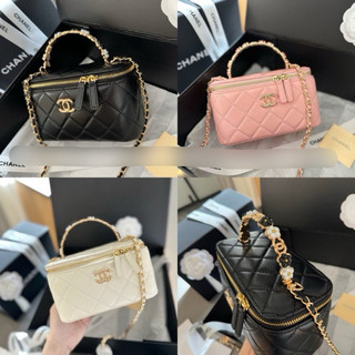 Túi xách nữ Cốp quai hoa size 18 có hộp nam châm