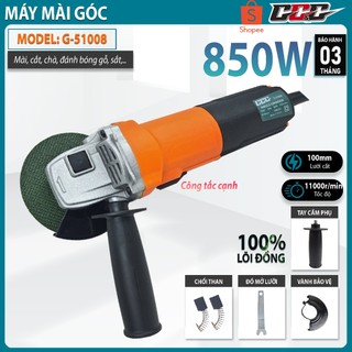 Máy cắt sắt - Máy mài góc cầm tay đa năng chính hãng GGG-51008 công suất 850w - Tốc độ 11000v/p