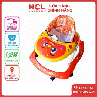 Xe Tập Đi Nhựa Chợ Lớn L3 Bọ Xít (Không nhạc) Dành Cho Bé Từ 6 đến 12 Tháng - M1497A-XTĐ