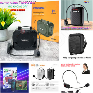 [5❤️][FREESHIP] MÁY LOA TRỢ GIẢNG ZANSONG M80 - M70, LECOO MCS10,SHIDU SD-M100, E898 TẶNG KÈM MIC KHÔNG DÂY [HCM]