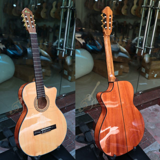 Đàn Guitar Thùng Mỏng Acoustic Classic Vinaguitar VG-HDM - Kèm Phụ Kiện Và Bảo Hành 2 Năm