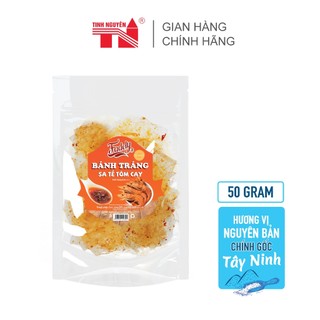 Bánh tráng trộn sa tế tôm cay fadely
