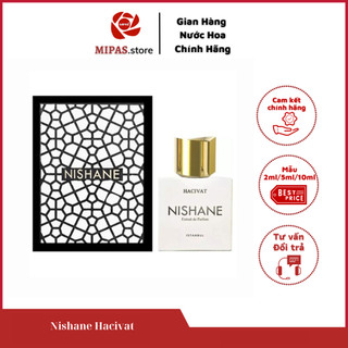 Mẫu thử nước hoa unisex Nishane Hacivat chiết 5ml, 10ml, hàng chính hãng