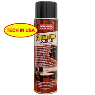 Chai xịt vệ sinh và đánh bóng bảo vệ đồ gỗ Sprayway Singapore 811 công nghệ từ Mỹ