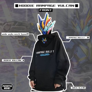 Áo Hoodie Cổ Thêu Minato - Vulcan - Ark One Oversized Nam Nữ