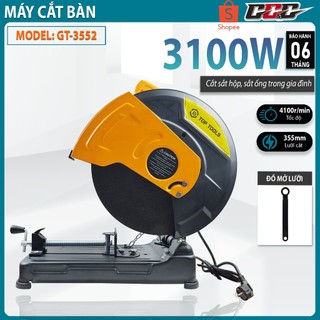 Máy cắt bàn, cắt sắt lưỡi 355mm chính hãng, công suất 3100w, bảo hành 6 tháng