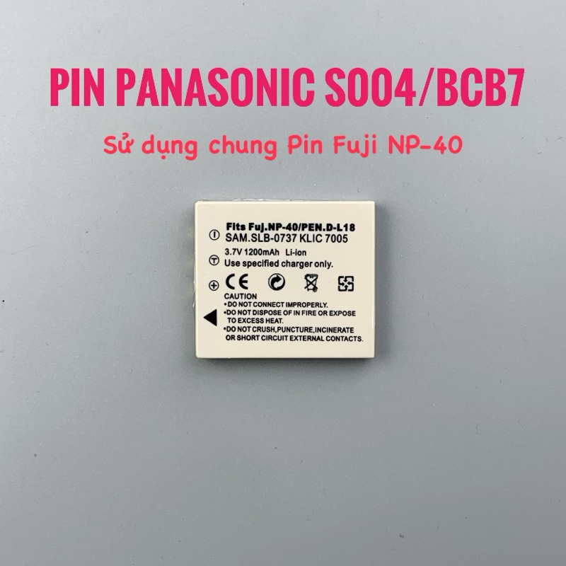 Pin Panasonic S004/BCB7