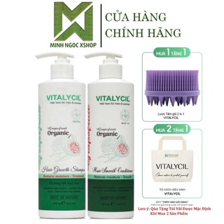 Dầu gội xả bưởi phục hồi, chống rụng kích mọc tóc Vitalycil Grapefruit 470ML