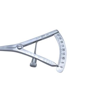Thước compa đầu cong 40cm (Thước đo khoảng đầu cong 40cm) – 1667-40C Likima