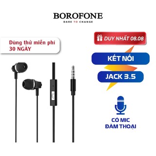 Tai nghe nhét tai có dây borofone bm21 graceful - ak mobile