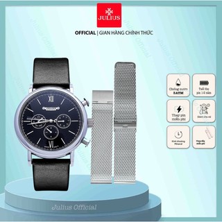 Julius Official | Đồng hồ nam Julius JAH-090 dây thép