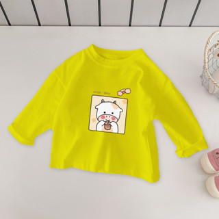 Áo thun dài tay bé trai, bé gái Elio từ 7kg đến 22kg ADKB14