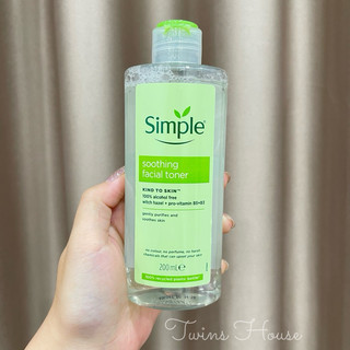 Nước Hoa Hồng SIMPLE Soothing Facial Toner 200ml