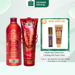 Sữa tắm nước hoa Tesori d’Oriente 250ml & 500ml nhập khẩu chính hãng từ Ý