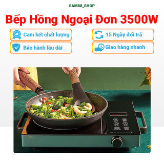 Bếp Hồng Ngoại Đơn Đa Năng 3500W -  Bếp Hồng Ngoại Nấu Được Tất Cả Các Loại Nồi